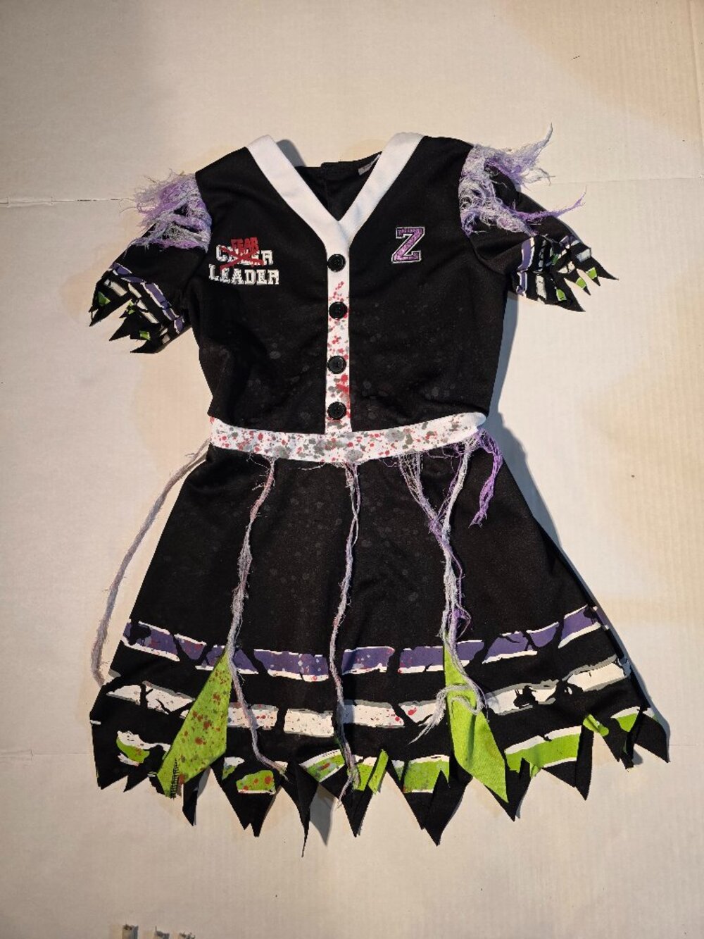 Spirit Fearleader Costume Size Large Costume